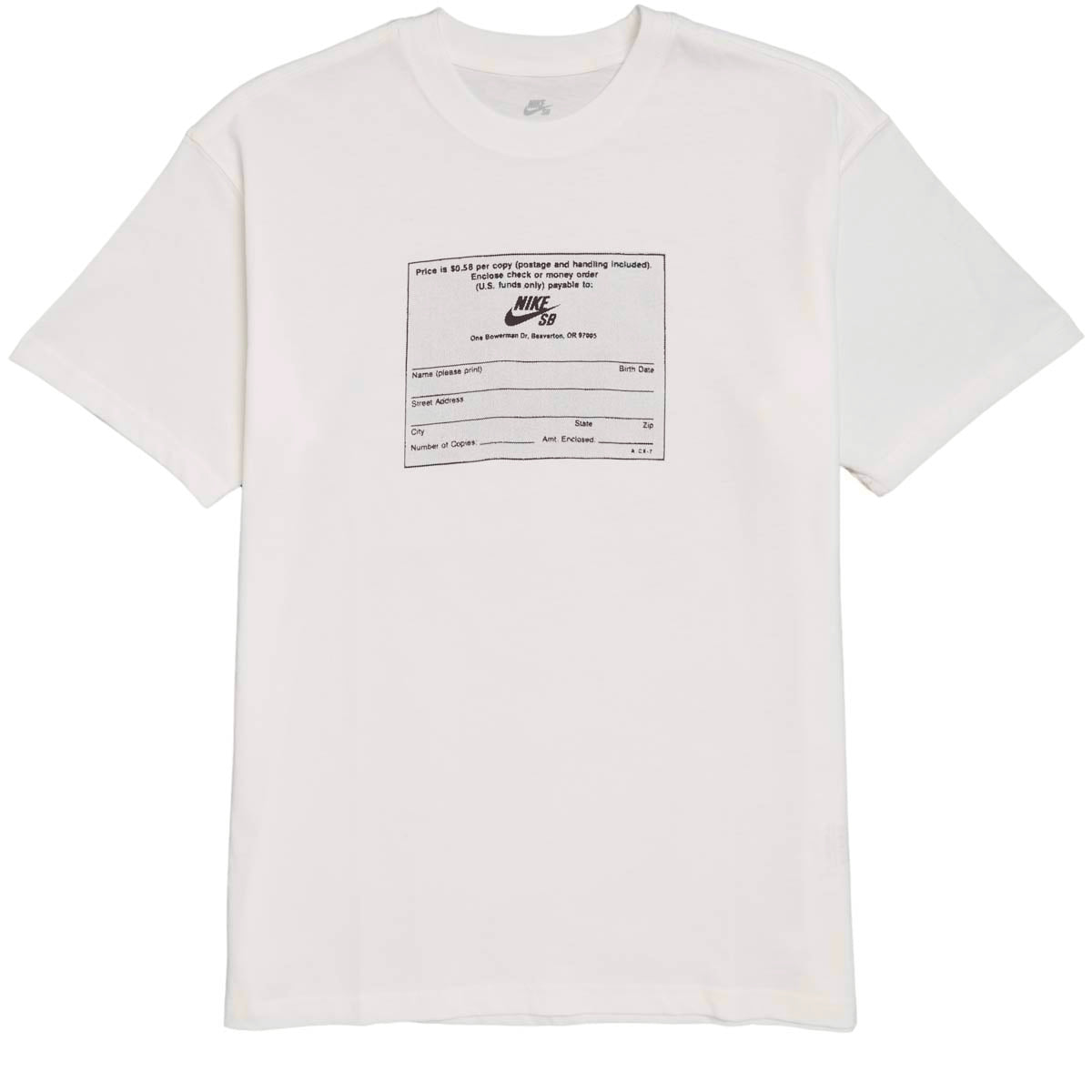Nike SB Heritage T-Shirt - White image 1