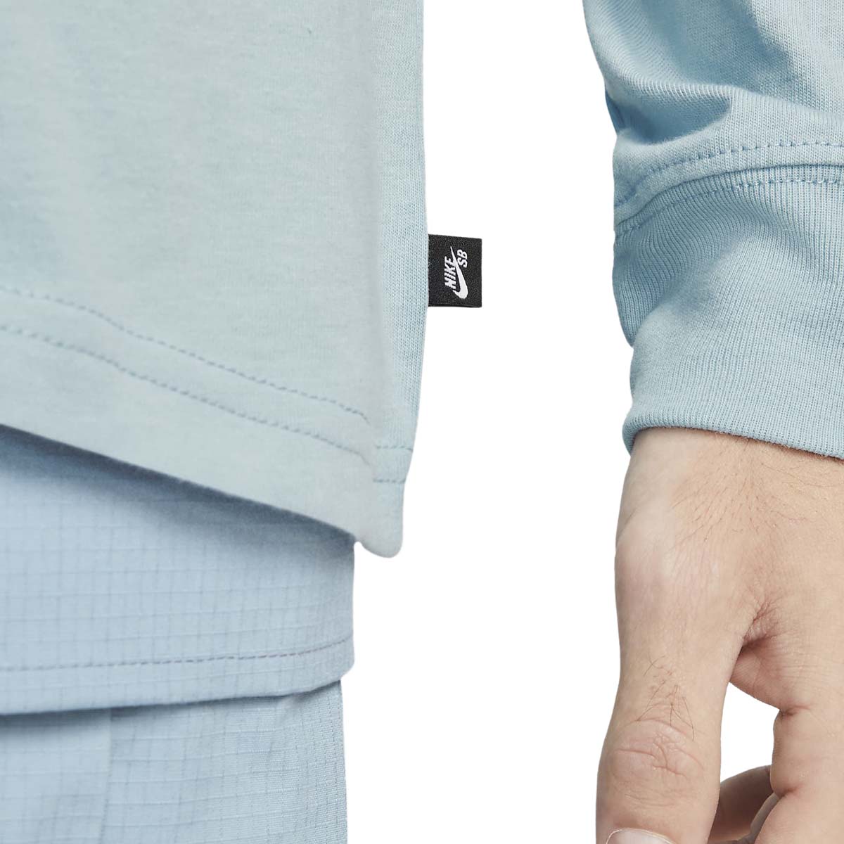 Nike SB Genuine Long Sleeve T-Shirt - Ocean Bliss image 2