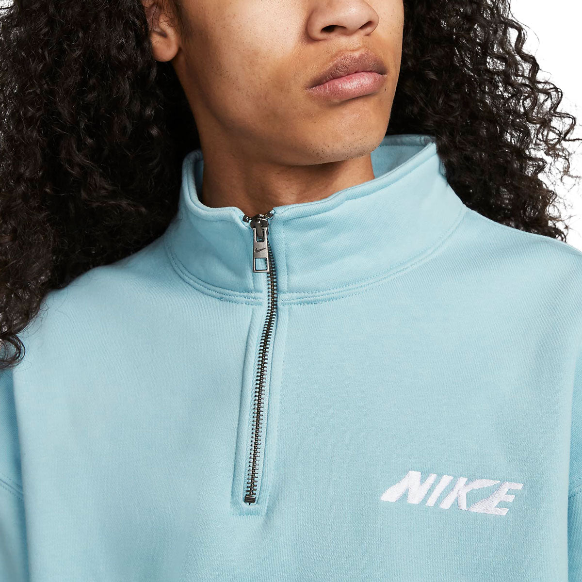 Nike SB 1/2 Zip Pullover Sweatshirt - Ocean Bliss – CCS