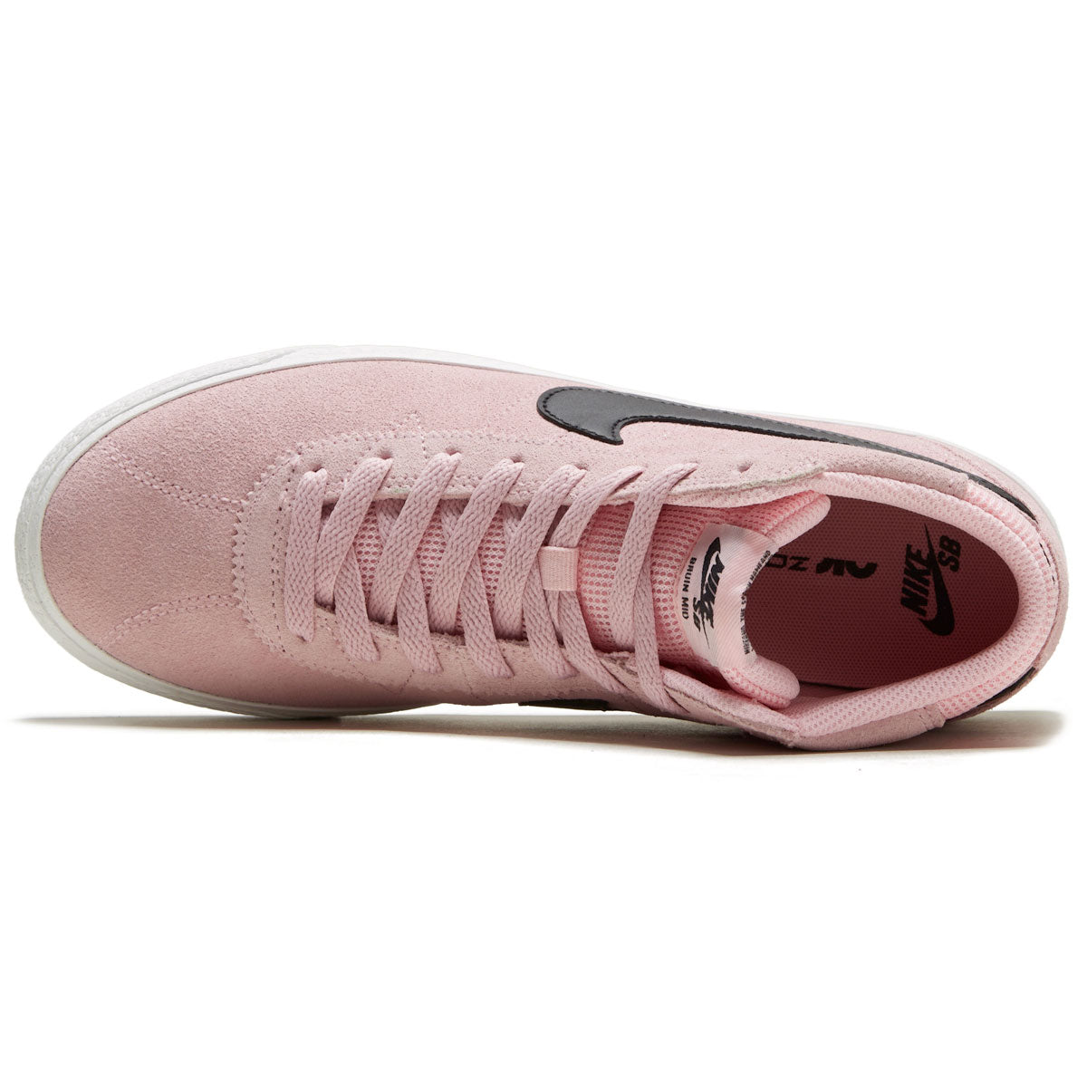 Nike SB Womens Bruin High Shoes - Med Soft Pink/Black/Med Soft Pink – CCS