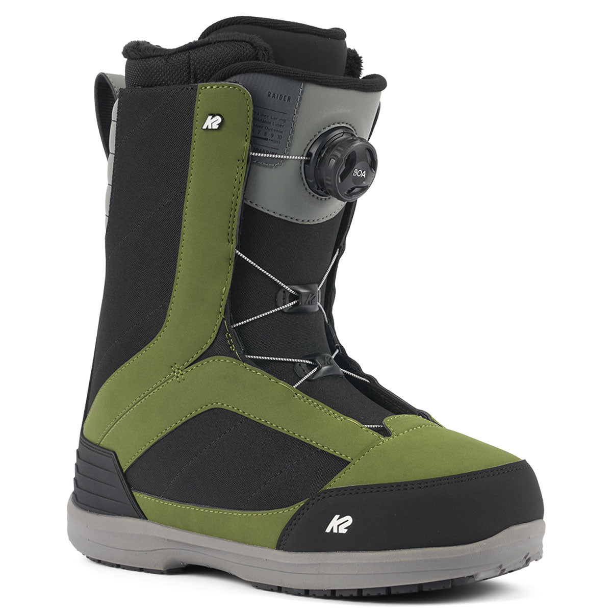 K2 Raider 2024 Snowboard Boots - Moss image 1