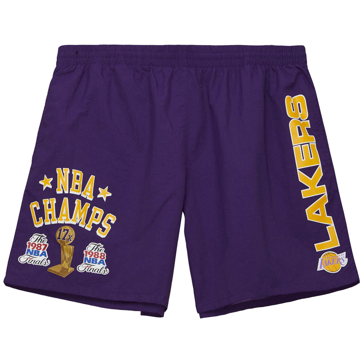 mitchell and ness lakers shorts