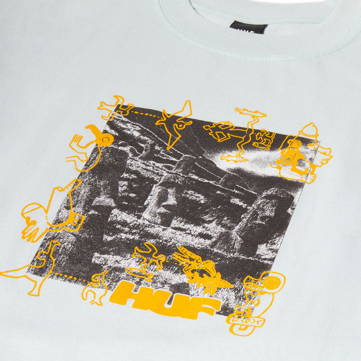HUF Ancient Mysteries T-Shirt - Sky image 2