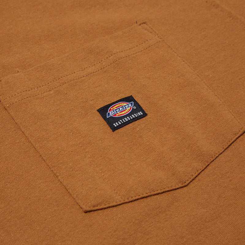 Dickies Heavyweight Pocket T-Shirt - Brown Duck