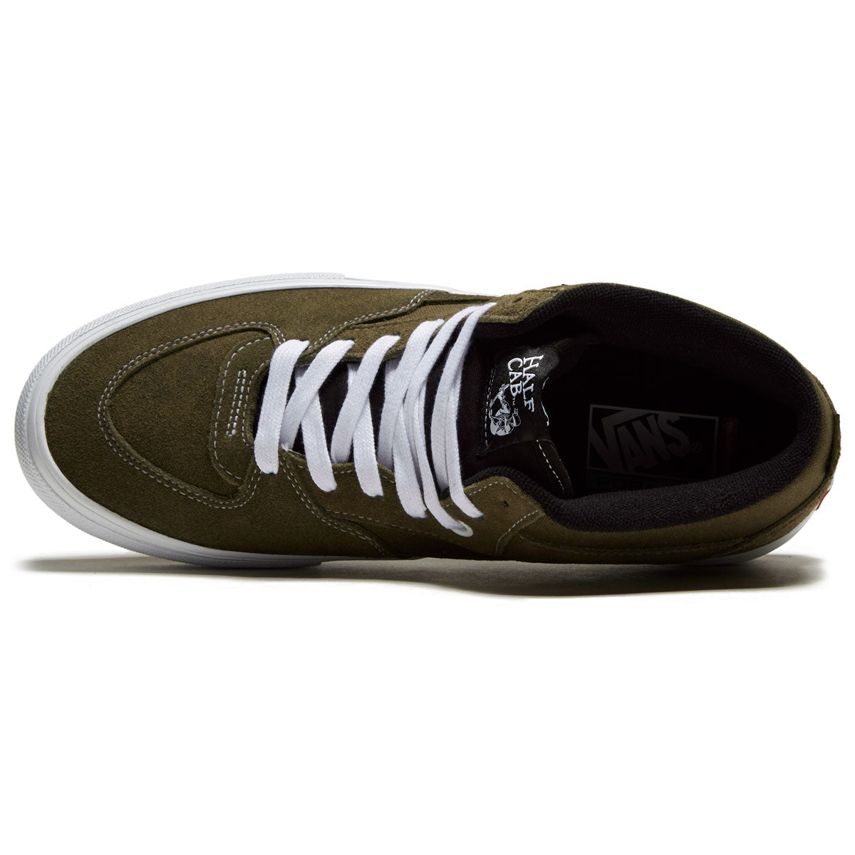 Vans Skate Half Cab Shoes - Dark Olive – CCS