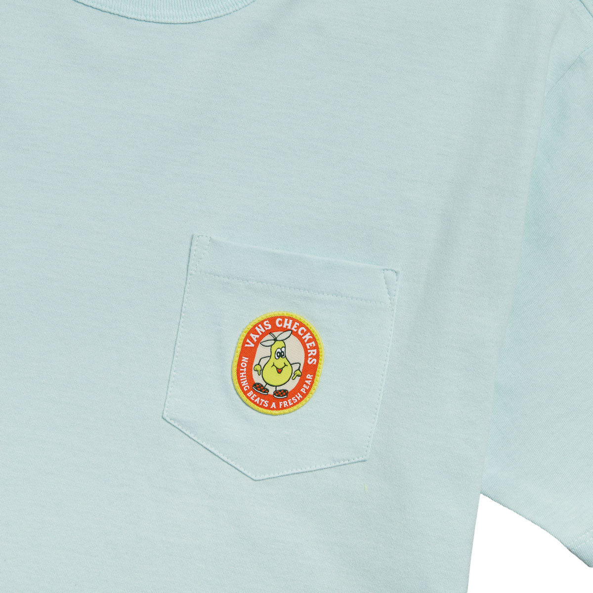 Vans Off The Wall Graphic Pocket T-Shirt - Blue Glow image 2