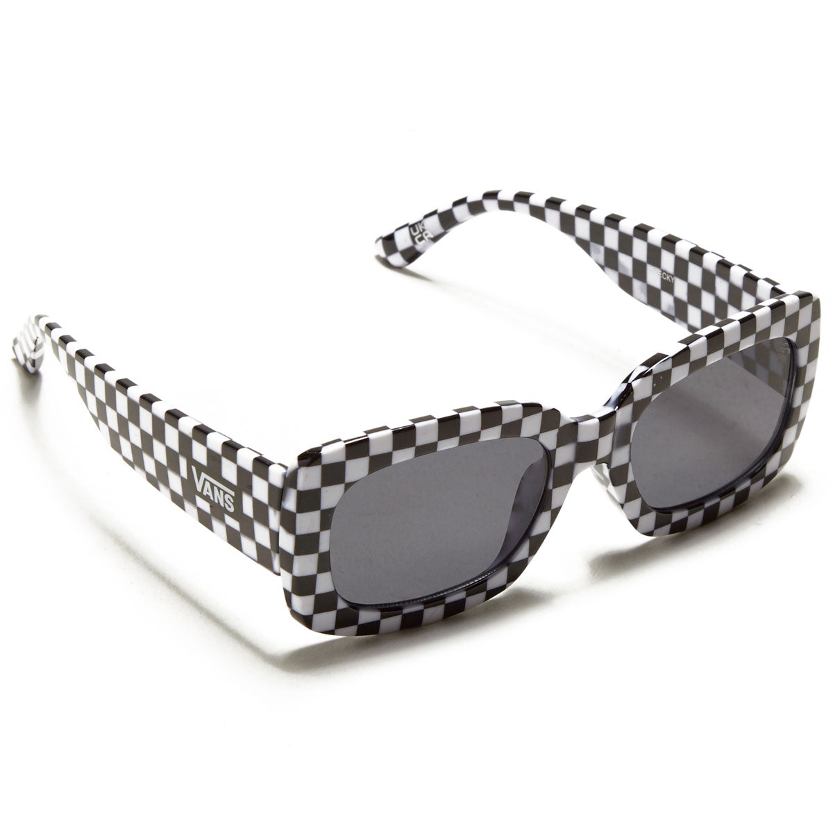 Vans Womens Checky Sunglasses - Black/White Checkerboard – CCS