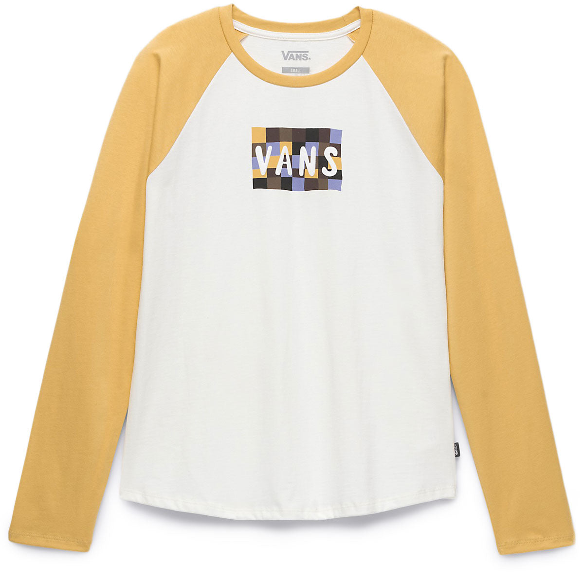 Vans Womens Lizzie Everyday Raglan Shirt - Marshmallow/Ochre image 4