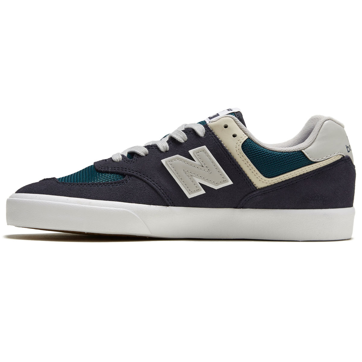 New Balance 574 Vulc Shoes - Navy/Grey – CCS