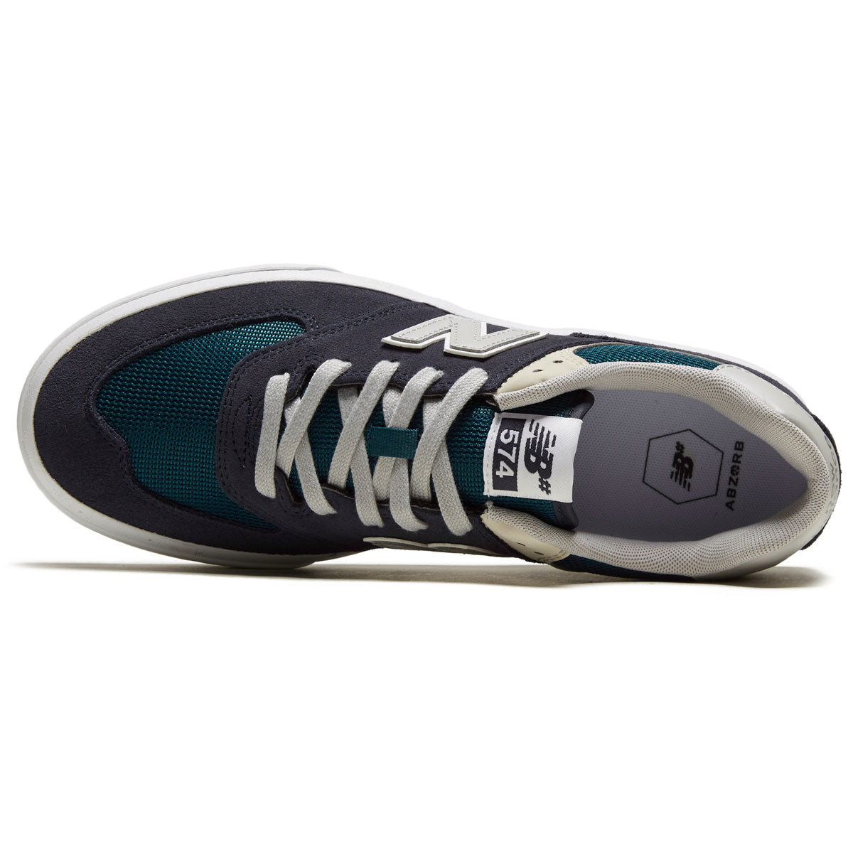 New Balance 574 Vulc Shoes - Navy/Grey – CCS