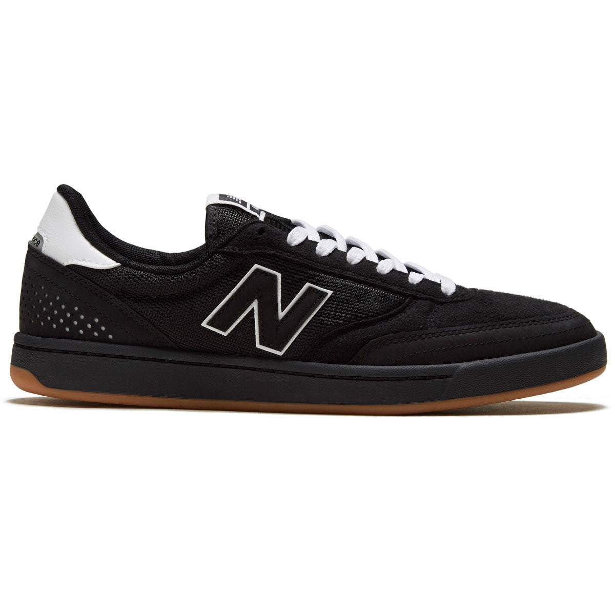 New Balance 440 Shoes - Black/White Vegan image 1