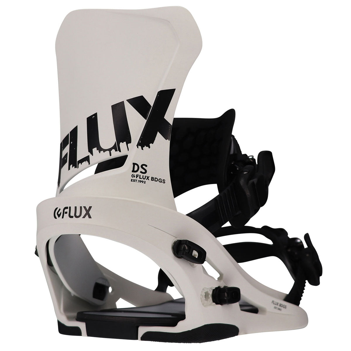 Flux DS 2023 Snowboard Bindings - White