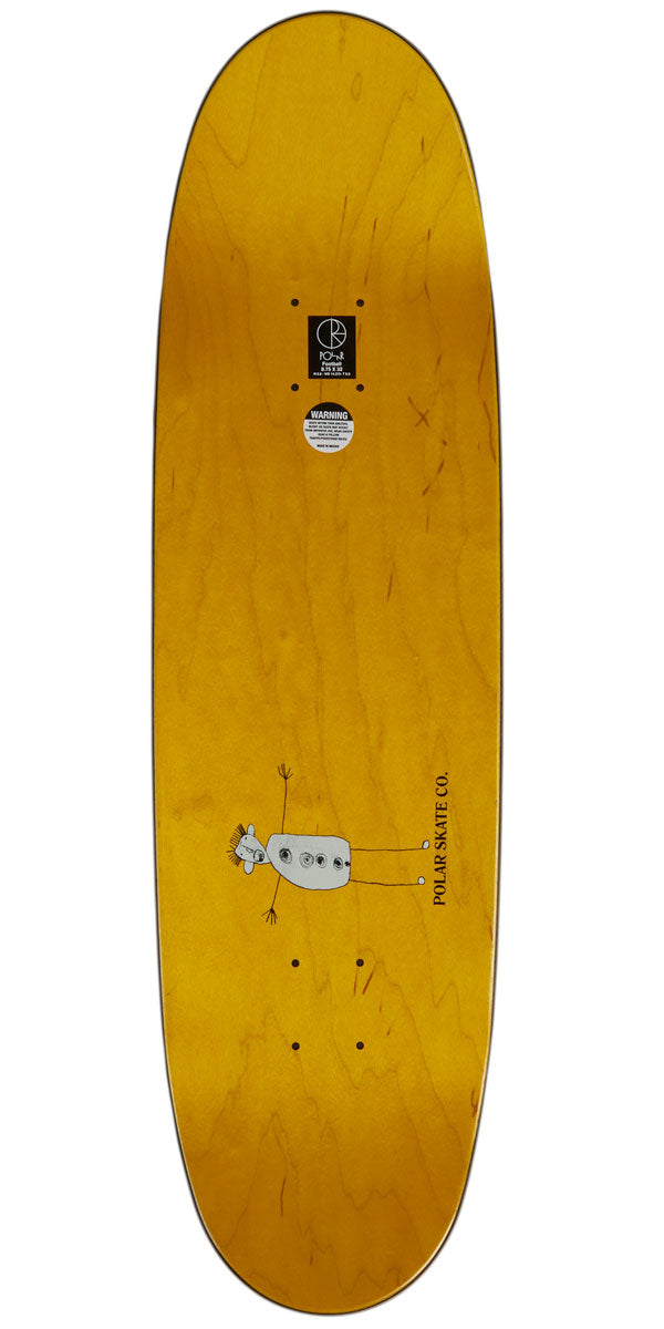 Polar Roman Gonzalez Bernard On a Football Skateboard Deck - Black - 8.75