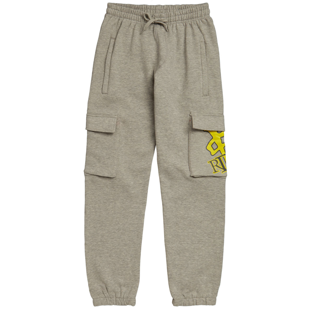 RDS Og Cargo Sweat Pants - Heather Grey/Yellow image 1
