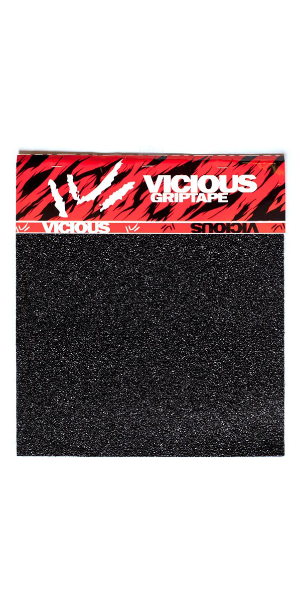 Vicious 4 Pack Sheet Grip Tape - Black - 10