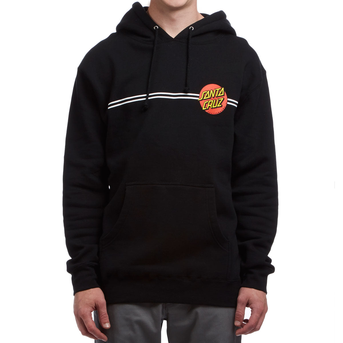 Santa Cruz Classic Dot Hoodie - Black image 1