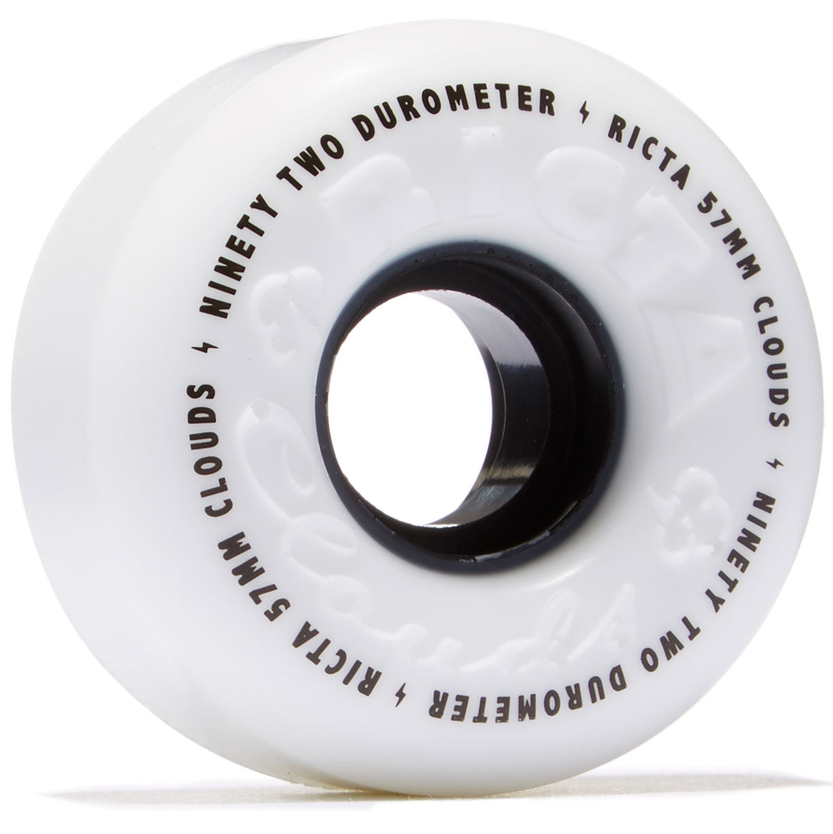 Ricta Clouds 92a Skateboard Wheels - Black - 54mm image 1