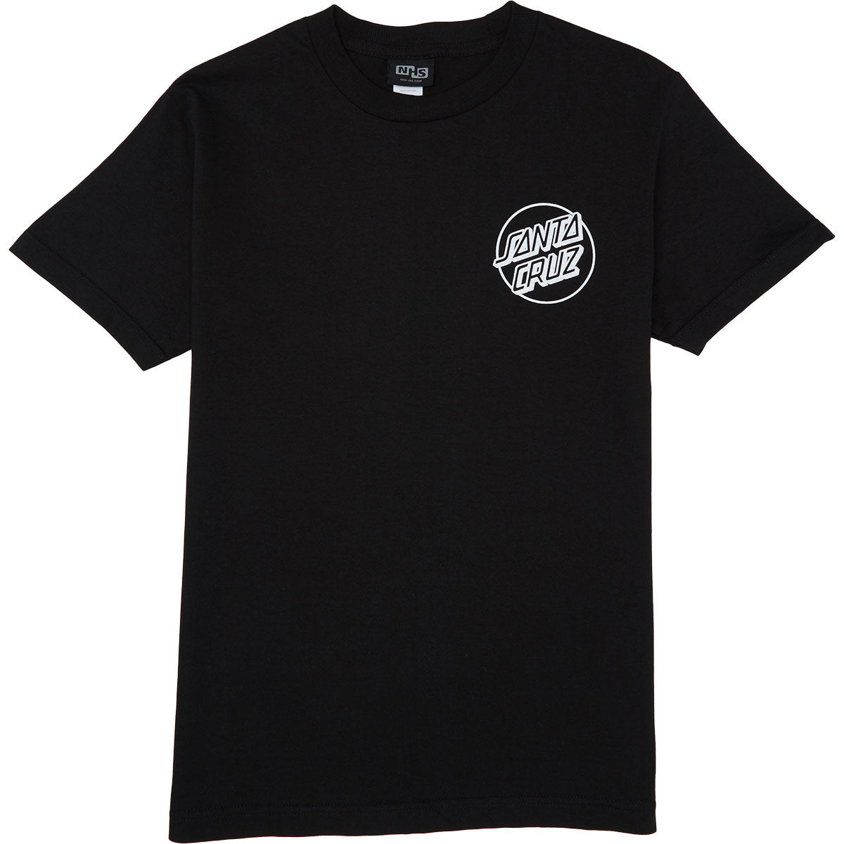 Santa Cruz Opus Dot T-Shirt - Black/White image 2