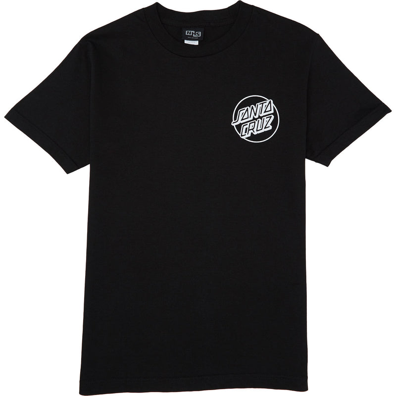 Santa Cruz Opus Dot T-Shirt - Black/White