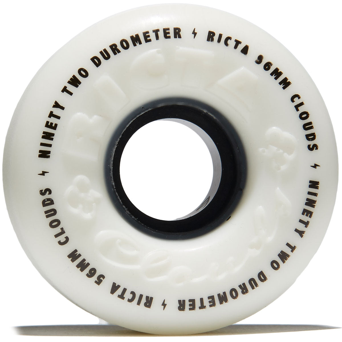 Ricta Clouds 92a Skateboard Wheels - Black - 56mm image 1