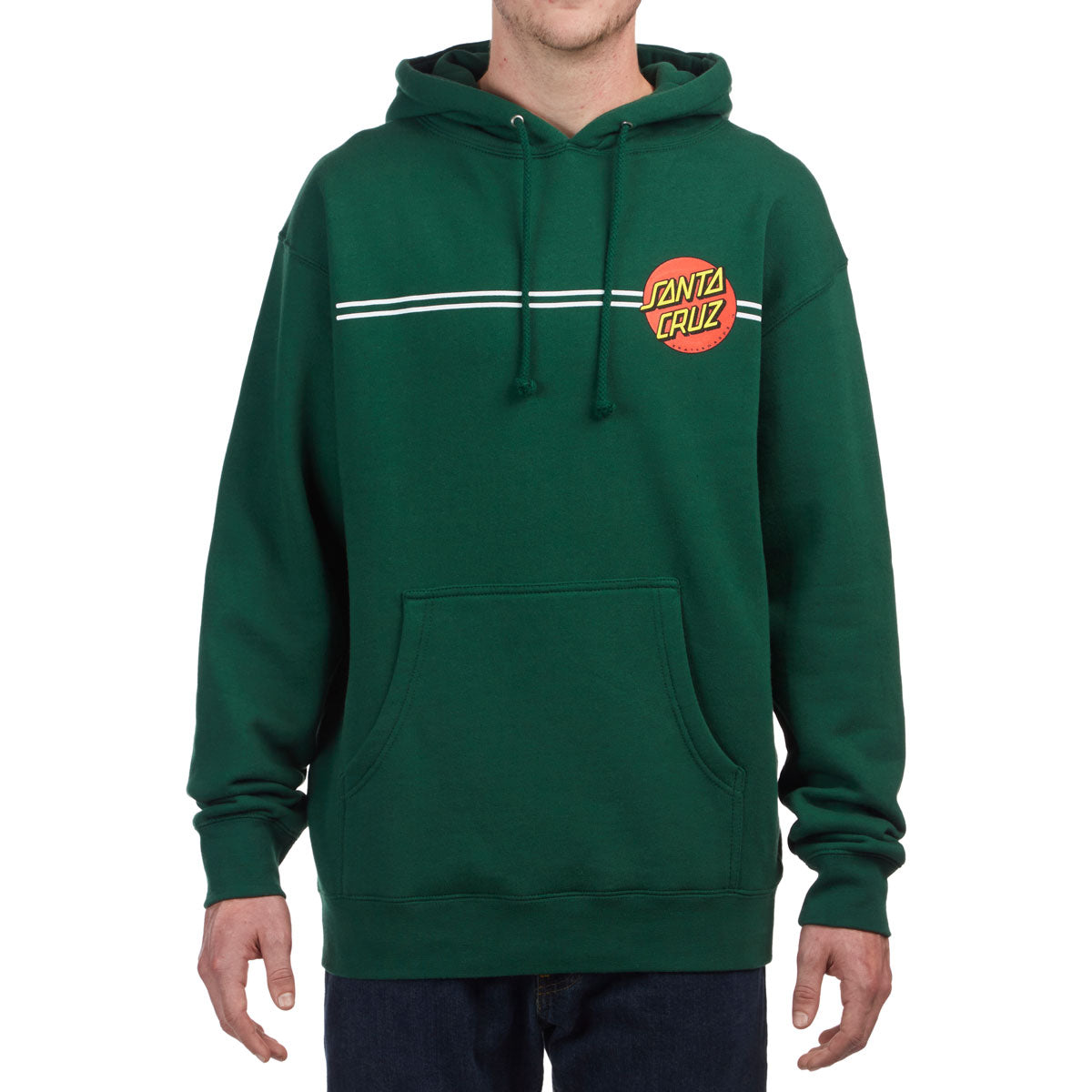 Santa Cruz Classic Dot Hoodie - Dark Green image 1