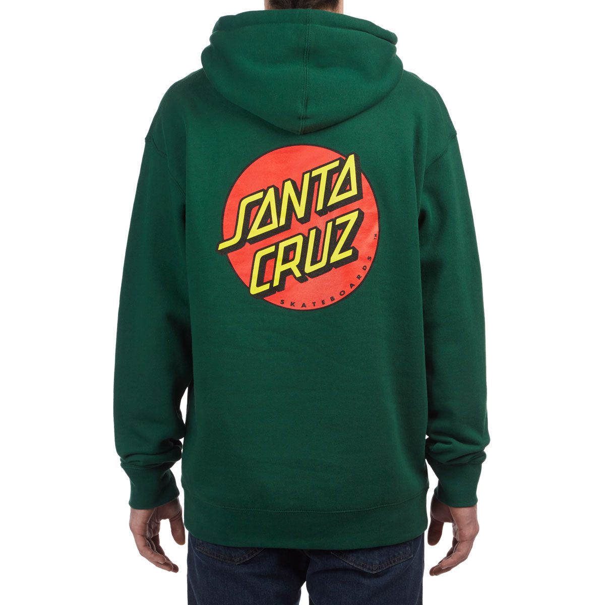 Santa Cruz Classic Dot Hoodie - Dark Green image 2