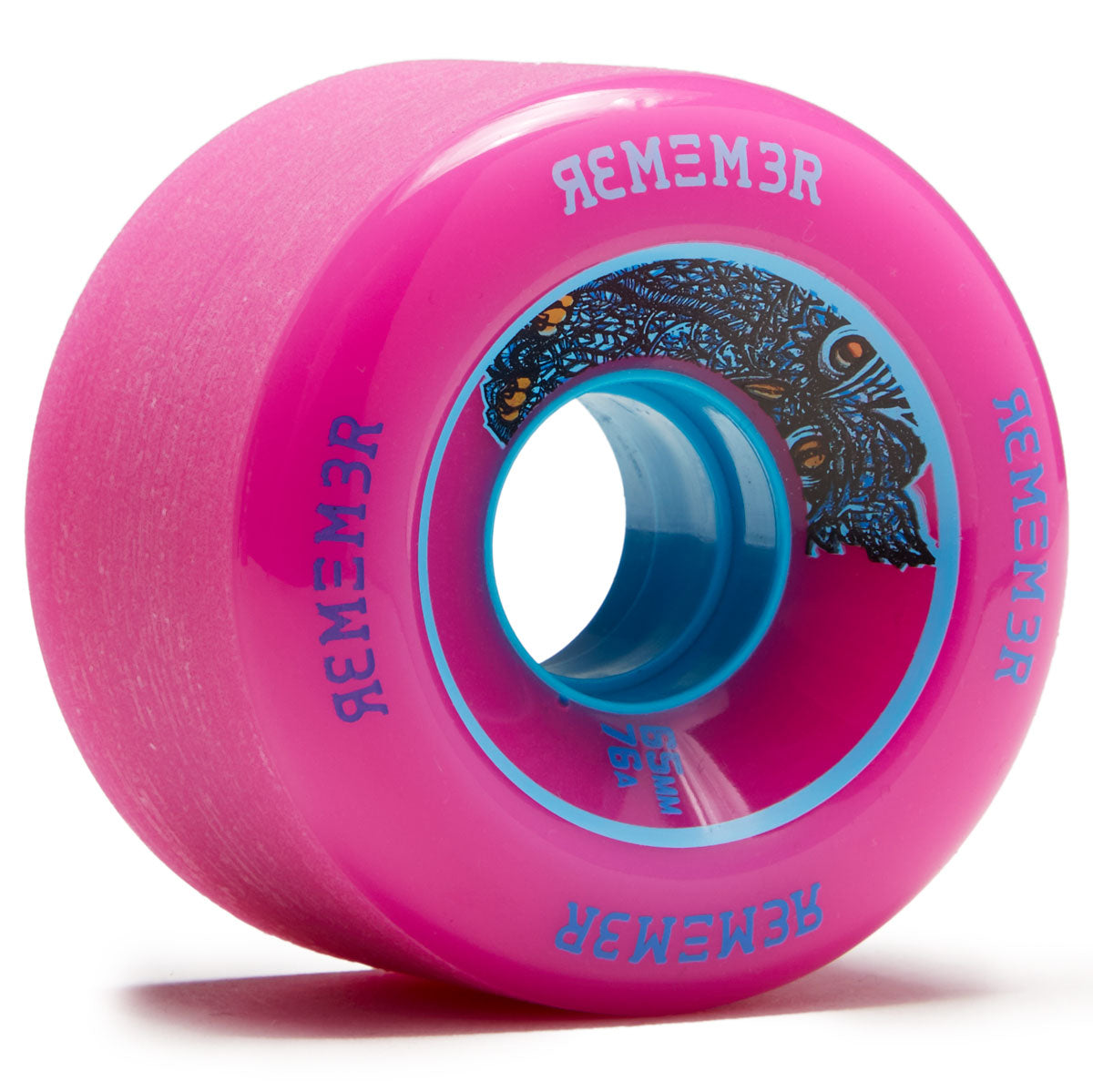 Remember Lil' Hoots 76a Longboard Wheels - Pink - 65mm image 1