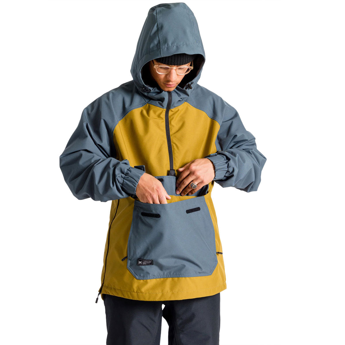L1 Lowry 2023 Snowboard Jacket - Moss/Slate image 2