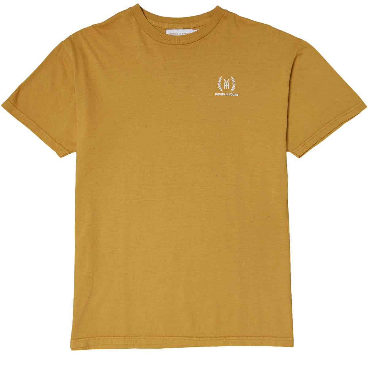 Hours Is Yours Monogram T-Shirt - Vinatge Gold image 1