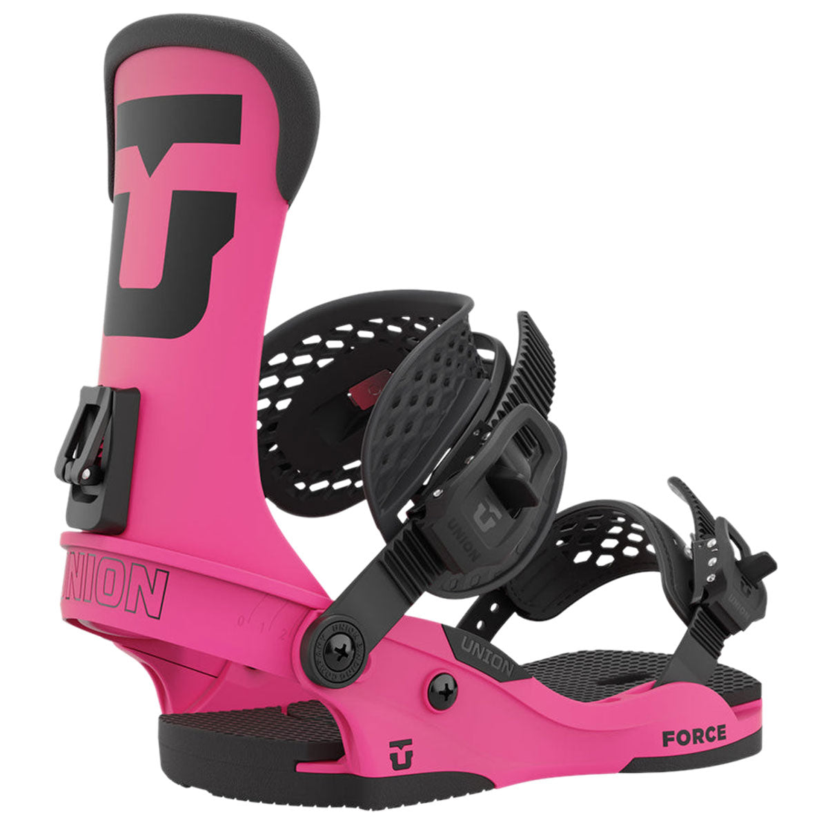 Union Force 2023 Snowboard Bindings - Pink image 1