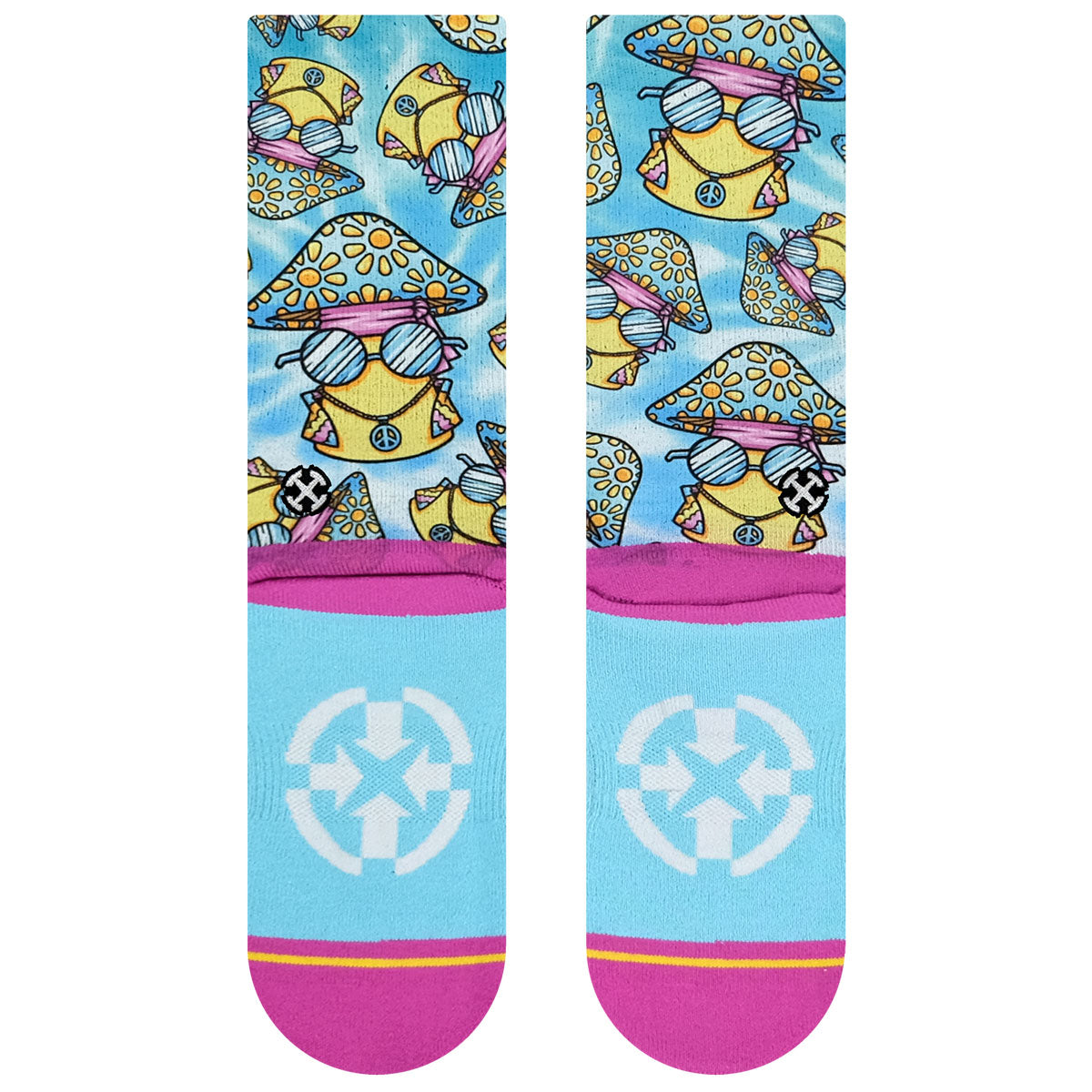 Merge4 Chump Magic's Hippie Shroom Socks image 3