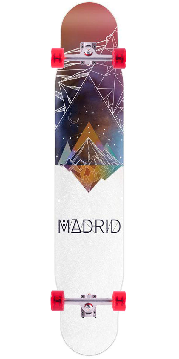 Madrid Pole 46" Fiberglass Longboard Complete - Space Mountain – CCS
