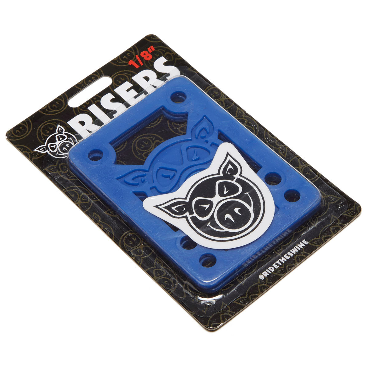 Pig Piles Hard Risers - Blue - 1/8