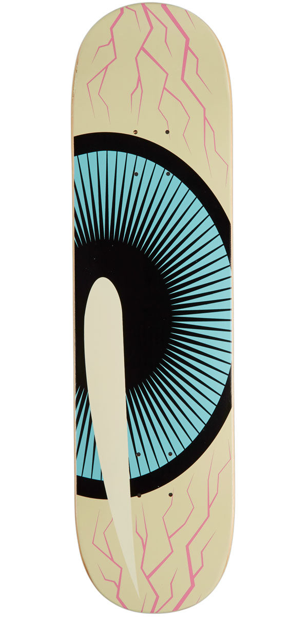 Toy Machine Sect Eye Bloodshot Skateboard Deck - 8.125" X 31.625", 7-Ply Maple With Aramid Fiber For Extra Pop