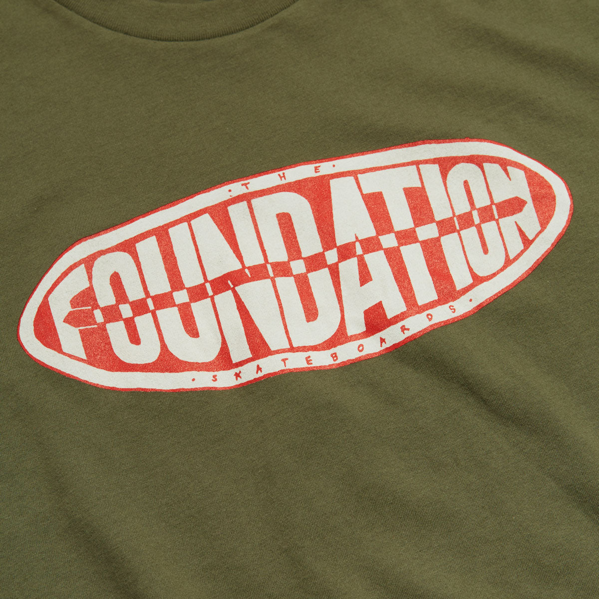 Foundation Oval T-Shirt - Military image 2