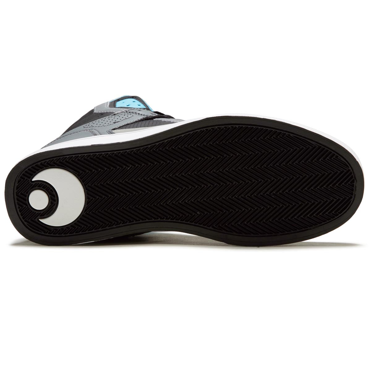 Osiris Clone Shoes - Grey/Black/Cyan image 4