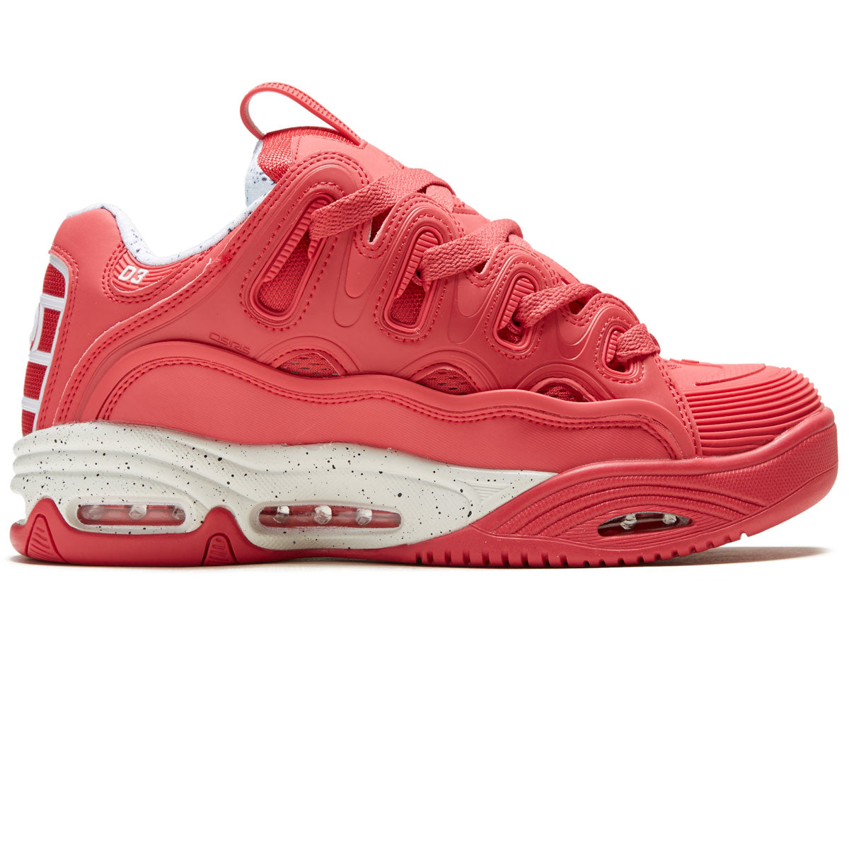 Osiris D3 2001 Shoes - Pink/White/Pink image 1
