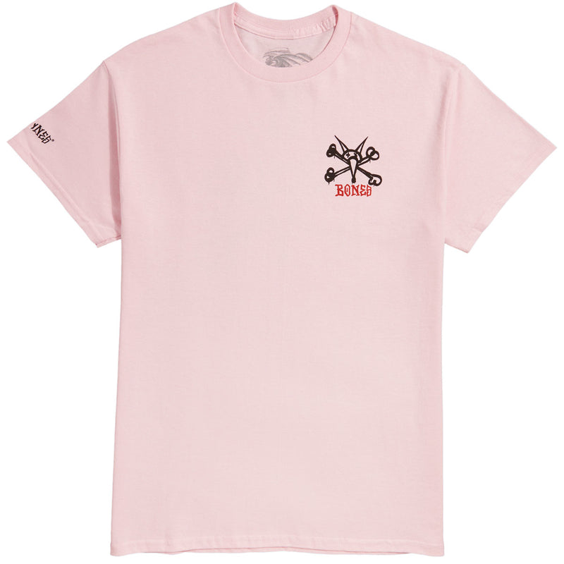 Powell-Peralta Rat Bones T-Shirt - Light Pink