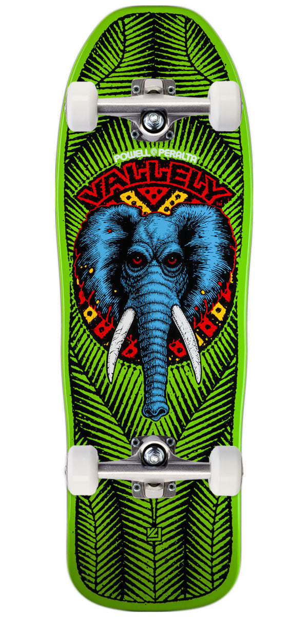Powell-Peralta Mike Vallely Elephant '07' Skateboard Complete - Lime - – CCS