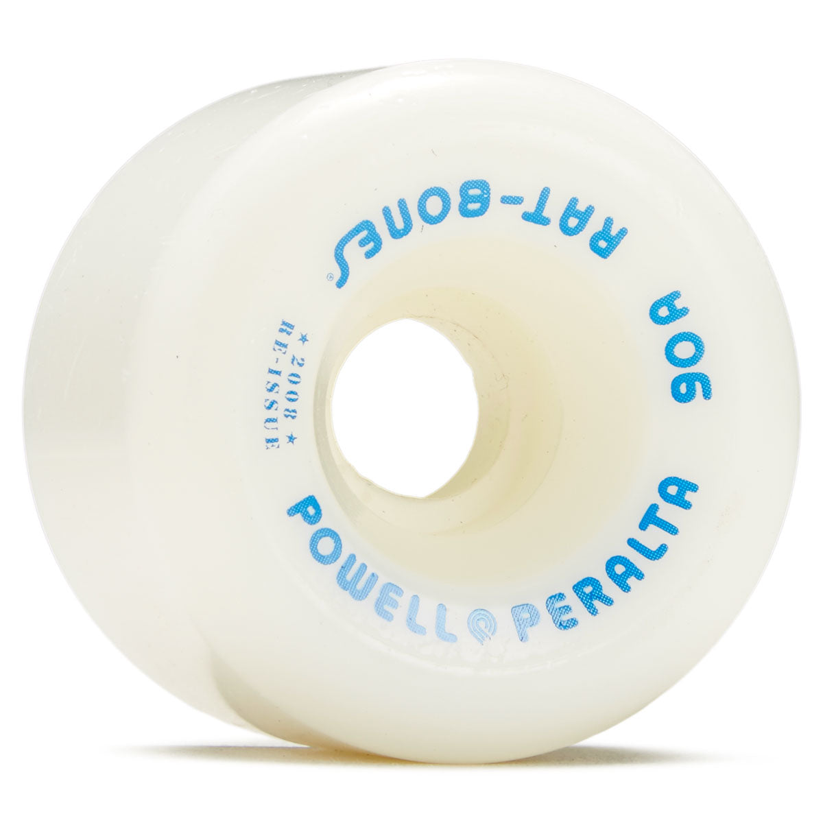 Powell-Peralta Rat Bones 90A Skateboard Wheels - White - 60mm image 1