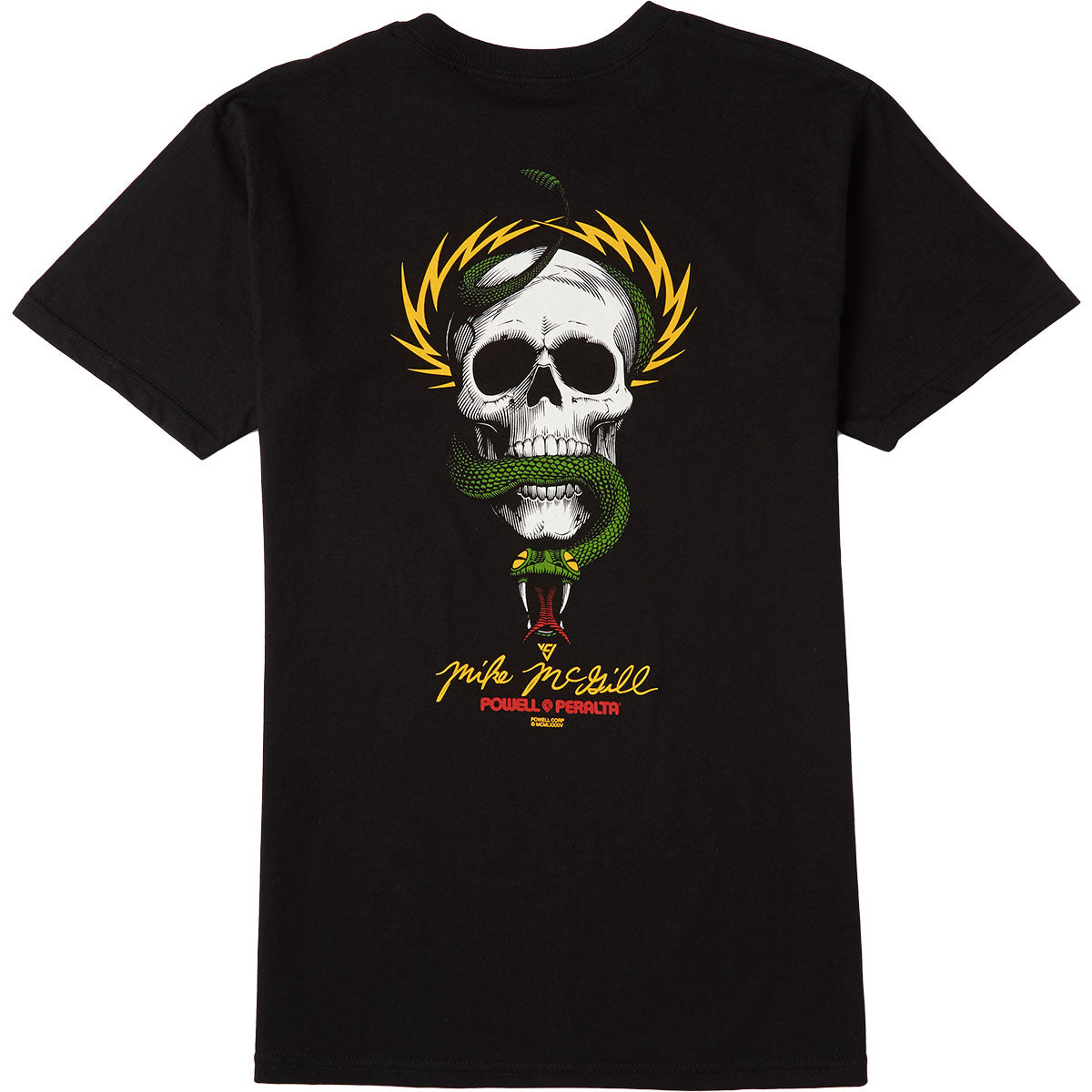 Powell-Peralta McGill Sword And Skull T-Shirt - Black image 1