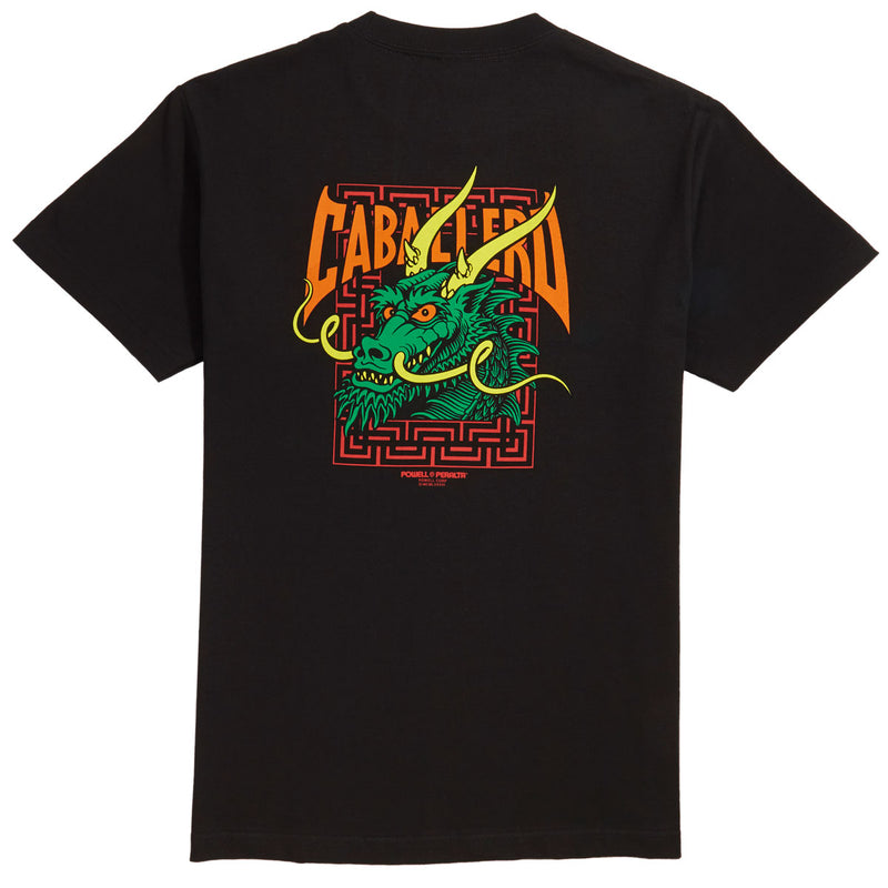 Powell-Peralta Cab Street Dragon T-Shirt - Black