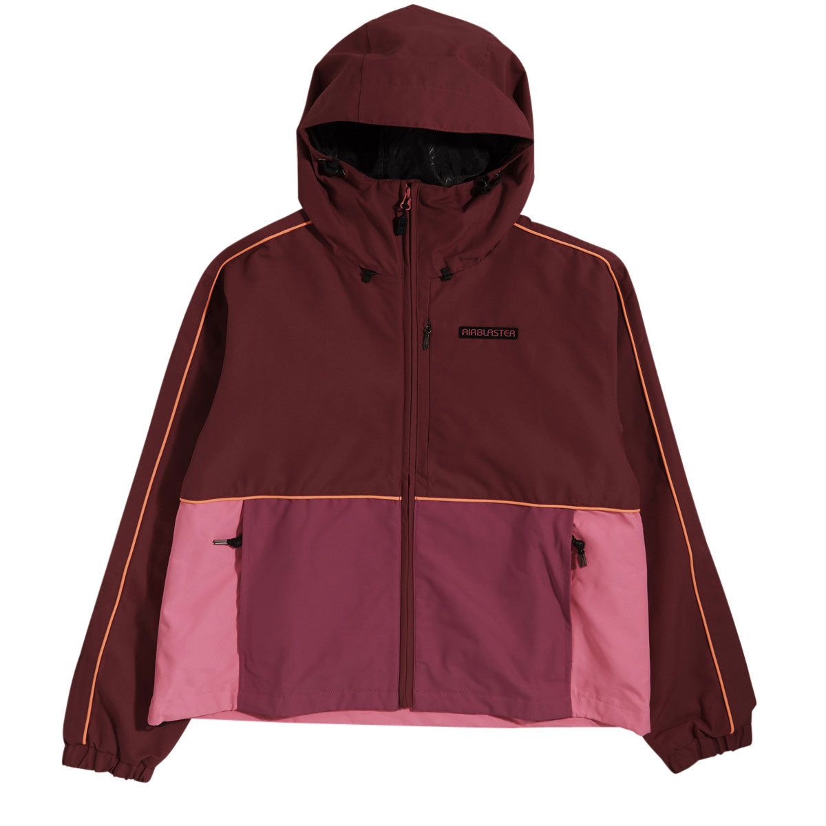 Airblaster Womens Lady Revert Snowboard Jacket - Plum/Magenta image 1