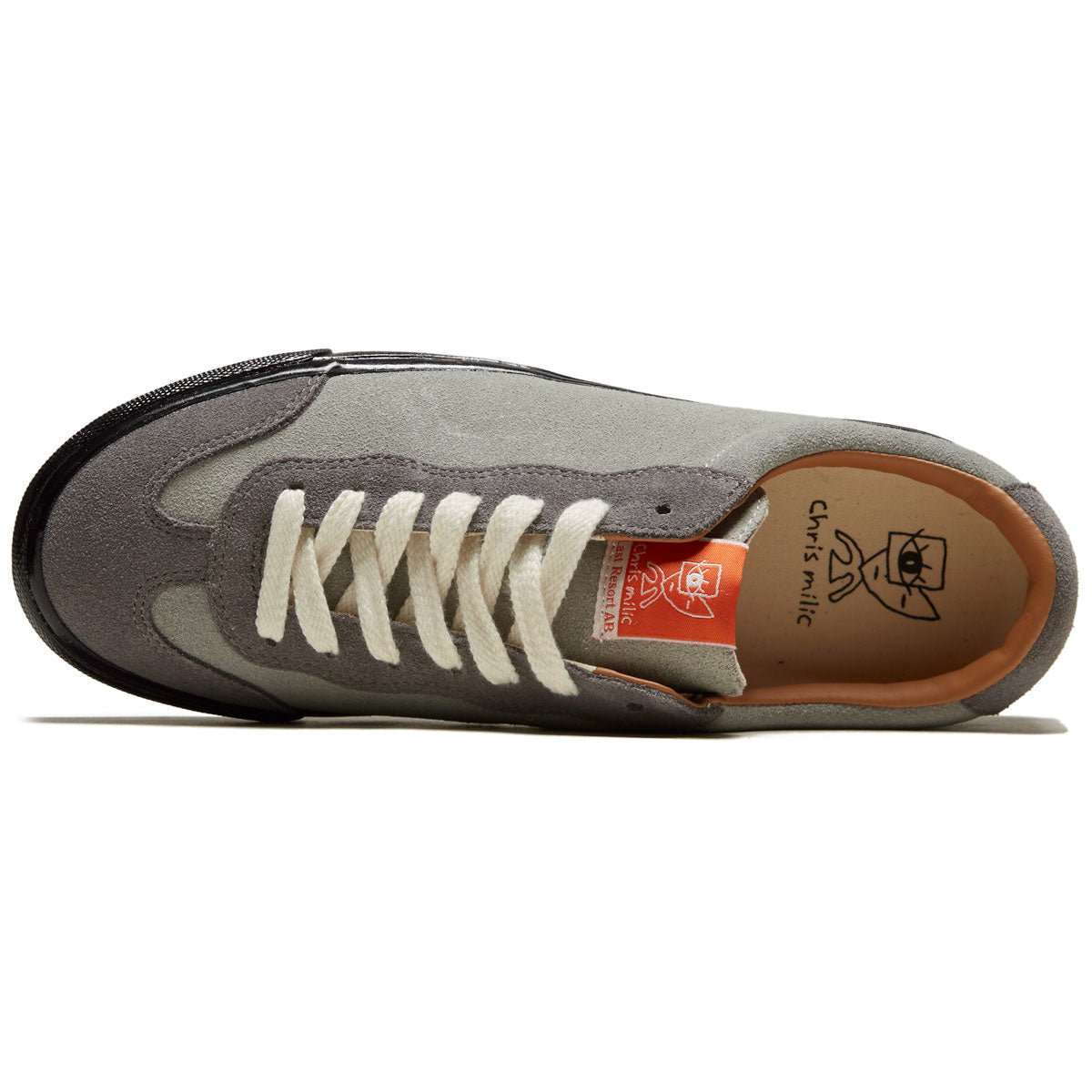 Last Resort AB VM004 Milic Suede Low Shoes - Duo Grey/Black image 3