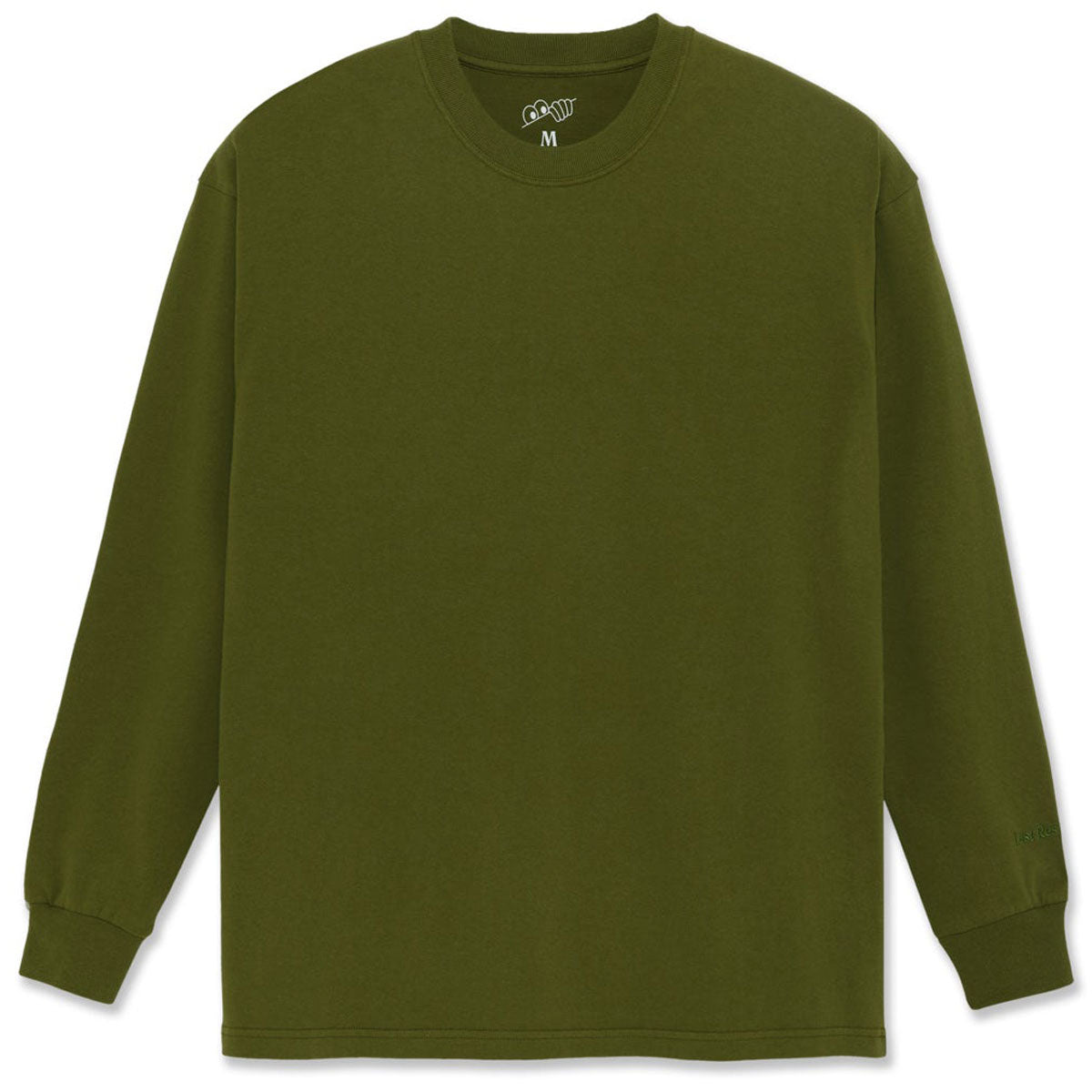 Last Resort AB Script Long Sleeve T-Shirt - Cedar Green image 1