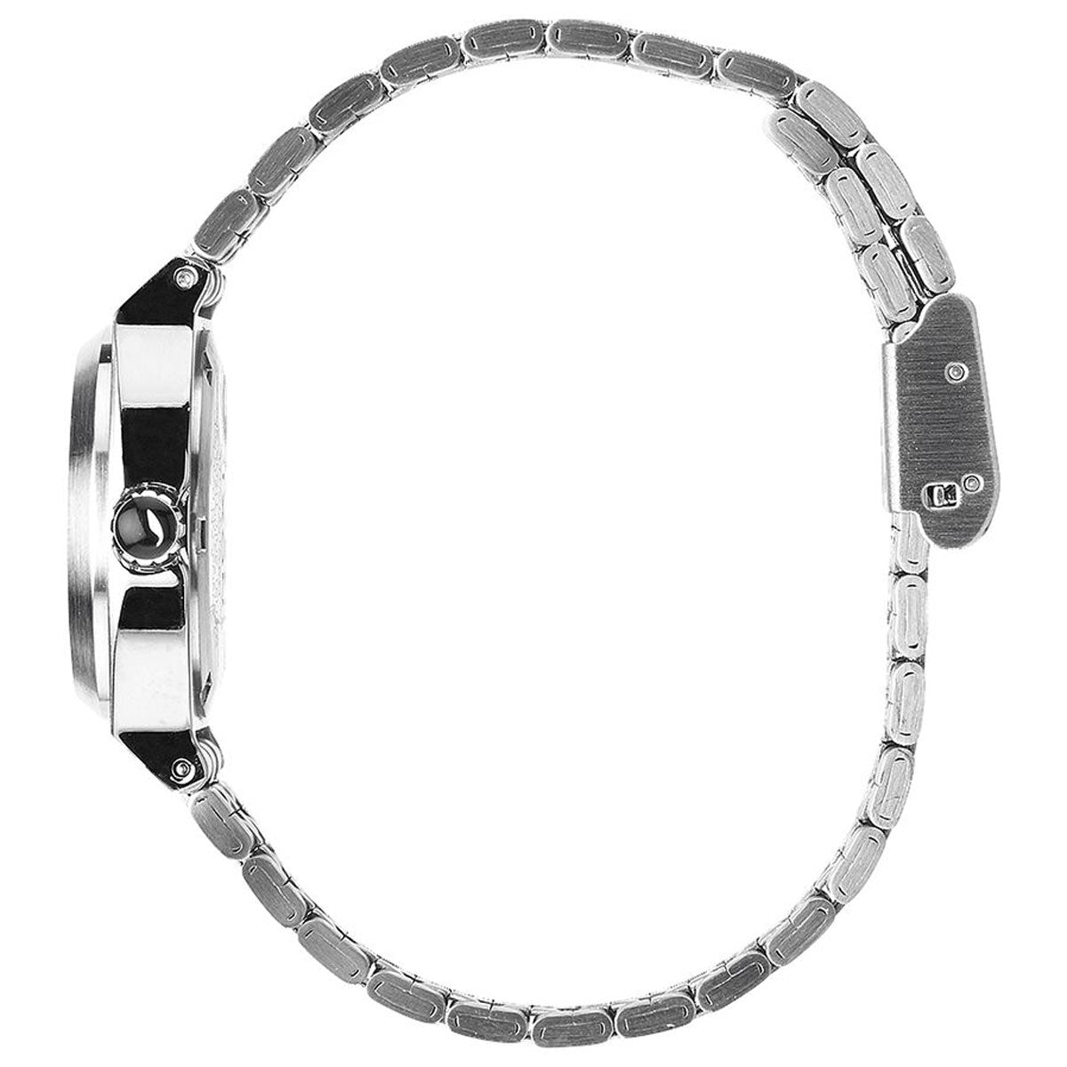 Nixon Small Time Teller Watch - All Silver image 3