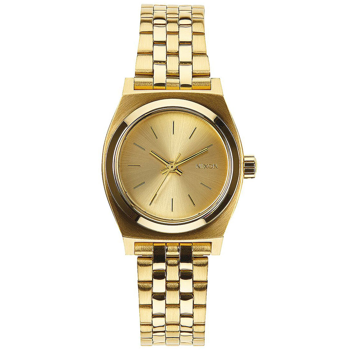 Nixon Small Time Teller Watch - All Gold image 1