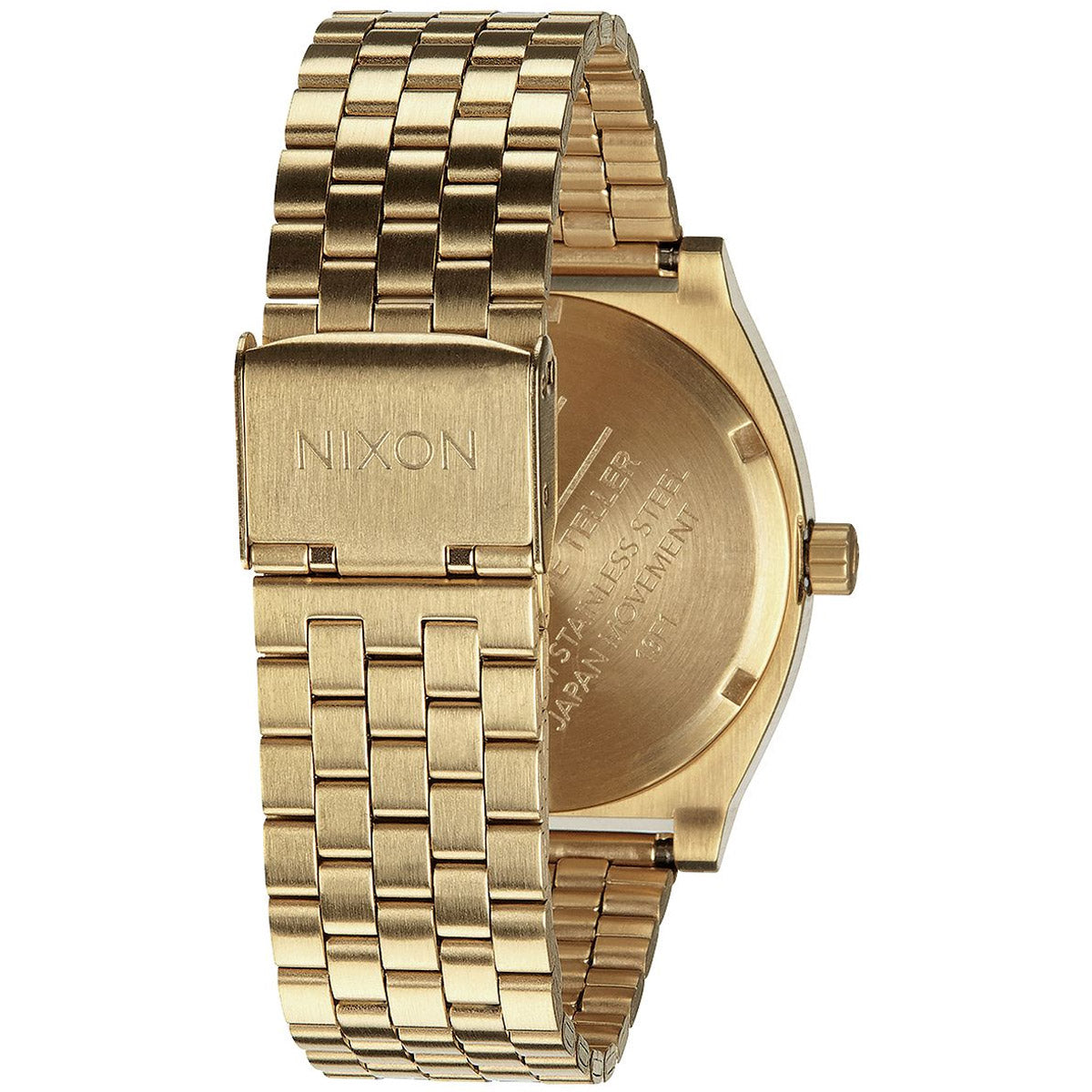 Nixon Time Teller Watch - All Light Gold / Cobalt image 3
