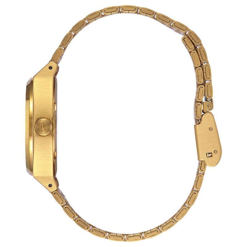 Nixon Medium Time Teller Watch - All Gold