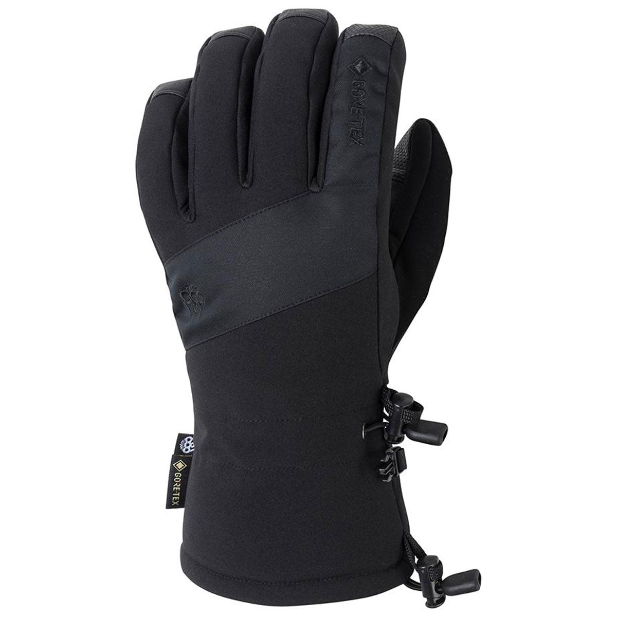 686 Gore-tex Linear Snowboard Gloves - Black image 1